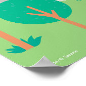 Sesamstraat | Governors Island Scene Poster (Hoek)