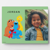 Sesamstraat | Groepsknuffel | Jouw namen toevoegen Fotoplaat (Voorkant)