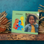 Sesamstraat | Groepsknuffel | Jouw namen toevoegen Fotoplaat (Zijkant)