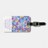 Sesamstraat| Groovy Dance-patroon Bagagelabel (Voorkant horizontaal)