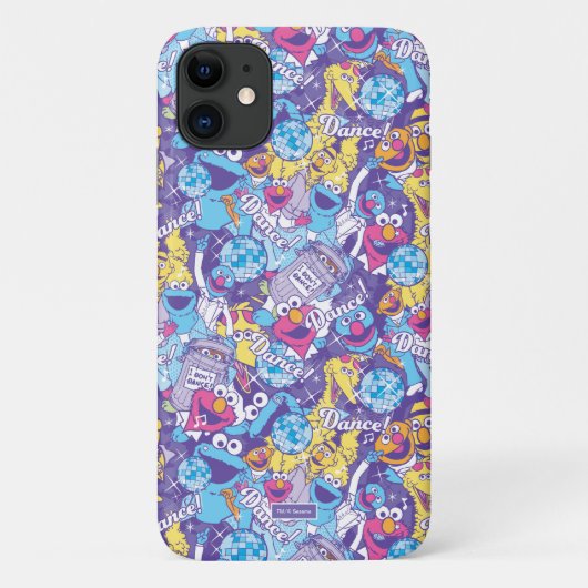 Sesamstraat | Groovy Dance Pattern Case-Mate iPhone Case (Achterkant)