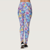 Sesamstraat | Groovy Dance Pattern Leggings (Achterkant)