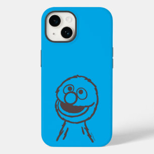Sesamstraat   Grover Bright Case-Mate iPhone 14 Hoesje
