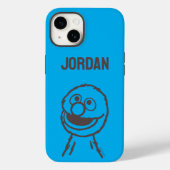 Sesamstraat | Grover Bright | Jouw namen toevoegen Case-Mate iPhone Case (Achterkant)
