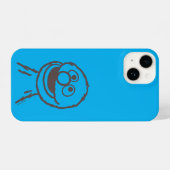 Sesamstraat | Grover Bright | Jouw namen toevoegen iPhone Hoesje (Achterkant horizontaal)