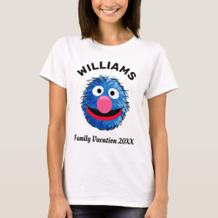Sesamstraat Grover Family Vacation T-shirt