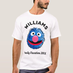 Sesamstraat Grover Family Vacation T-shirt