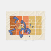 Sesamstraat | Grover Runs Fleece Deken (Voorkant (Horizontaal))