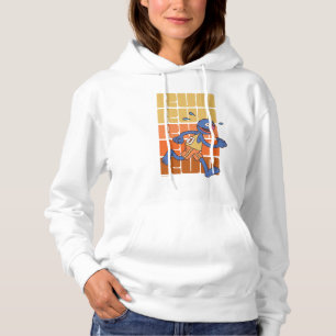 Sesamstraat   Grover Runs Hoodie