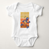 Sesamstraat | Grover Runs Romper (Voorkant)