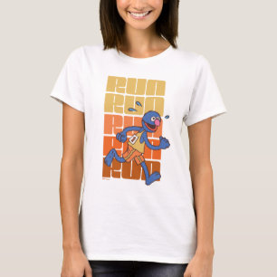 Sesamstraat   Grover Runs T-shirt