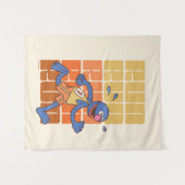 Sesamstraat | Grover Runs Wandkleed (Voorkant (horizontaal))