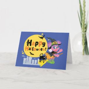 Sesamstraat  Halloween Patroon Kaart