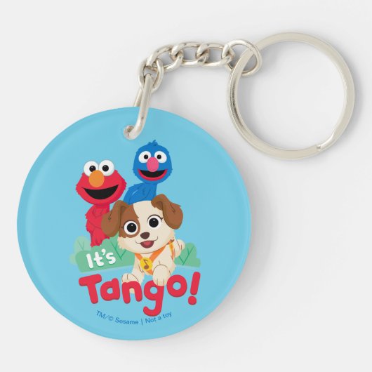 Sesamstraat | Het is Tango met Elmo & Grover Sleutelhanger (Achterkant)
