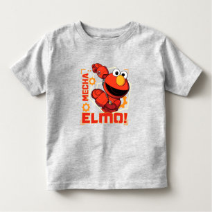 Sesamstraat   Het ontwerp van Mecha Builders Elmo Kinder Shirts