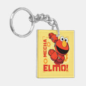 Sesamstraat | Het ontwerp van Mecha Builders Elmo Sleutelhanger (Voorkant Links)