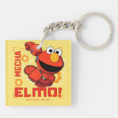 Sesamstraat | Het ontwerp van Mecha Builders Elmo Sleutelhanger (Achterkant)