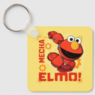 Sesamstraat | Het ontwerp van Mecha Builders Elmo Sleutelhanger