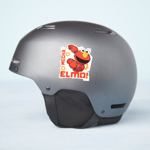 Sesamstraat   Het ontwerp van Mecha Builders Elmo Sticker