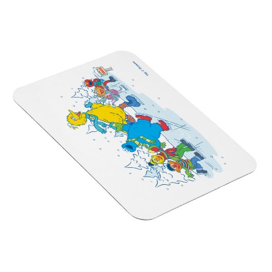 Sesamstraat | IJsschaatsen Magneet (Rechterzijde)