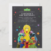 Sesamstraat Karakters krijtbord Kaart (Voorkant)