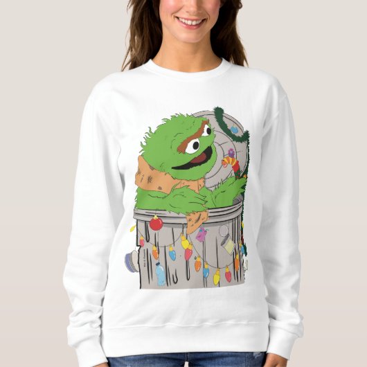Sesamstraat | Kerst Oscar de Grouch Trui (Voorkant)