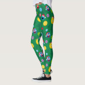 Sesamstraat kerstboompatroon leggings (Links)