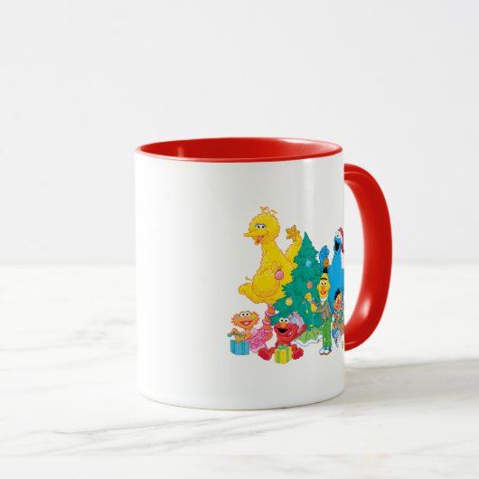 Sesamstraat | kerstcadeaus mok (Voorkant rechts)