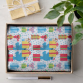 Sesamstraat kerstcadeautjes patroon tissuepapier (Geschenk)
