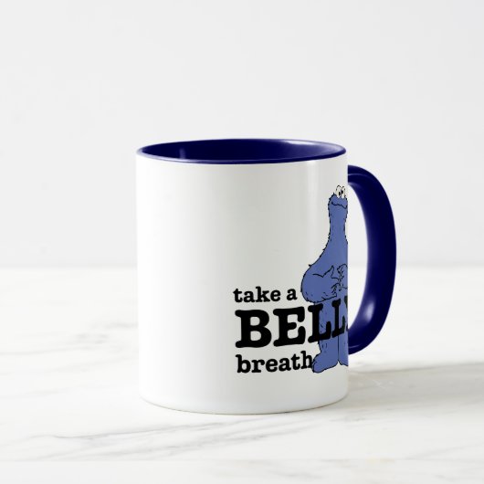 Sesamstraat | Koekjesmonster Haal adem Mok (Voorkant rechts)