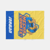 Sesamstraat | Koekjesmonster Mecha Cookie. Fleece Deken (Voorkant (Horizontaal))
