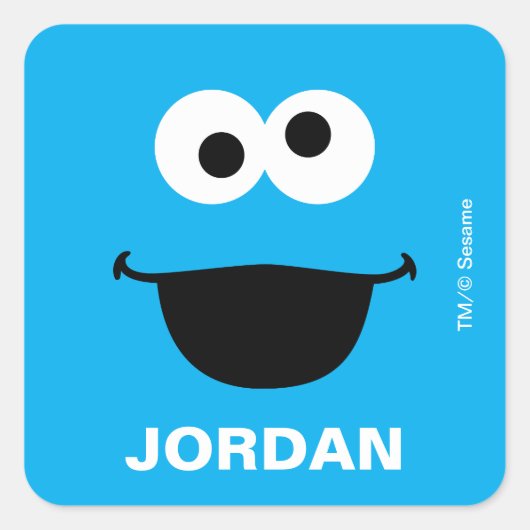 Sesamstraat Koekjesmonster Terug naar School Label (Voorkant)