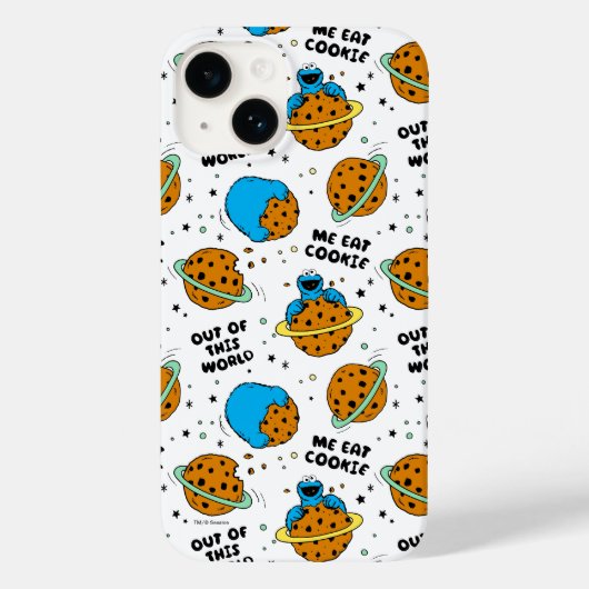 Sesamstraat | Koekjesmonster uit deze wereld Case-Mate iPhone Case (Achterkant)