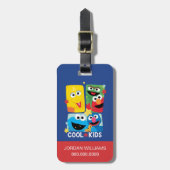 Sesamstraat | Koel Kinder Bagagelabel (Voorkant verticaal)