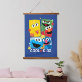 Sesamstraat | Koel Kinder Hangend Wandkleed (Slaapkamer)
