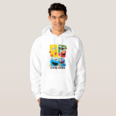Sesamstraat | Koel Kinder Hoodie (Voorkant volledig)
