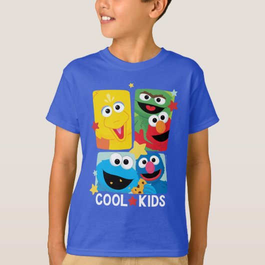 Sesamstraat | Koel Kinder T-shirt (Voorkant)