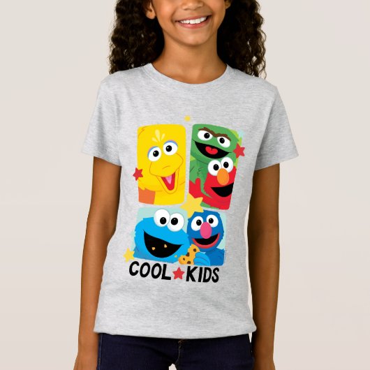 Sesamstraat | Koel Kinder T-shirt (Voorkant)