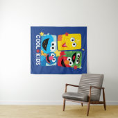 Sesamstraat | Koel Kinder Wandkleed (In Situ (horizontaal))