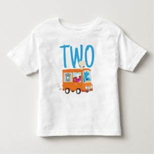Sesamstraat   Kookie Monster Food Truck Birthday Kinder Shirts
