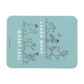 Sesamstraat | Lach meer zorgen minder Magneet (Horizontaal)