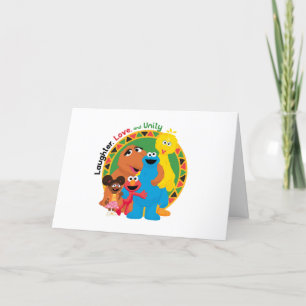 Sesamstraat   Lachen, liefde en eenheid Feestdagen Kaart