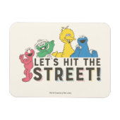 Sesamstraat | Laten we de straat ophangen! Magneet (Horizontaal)
