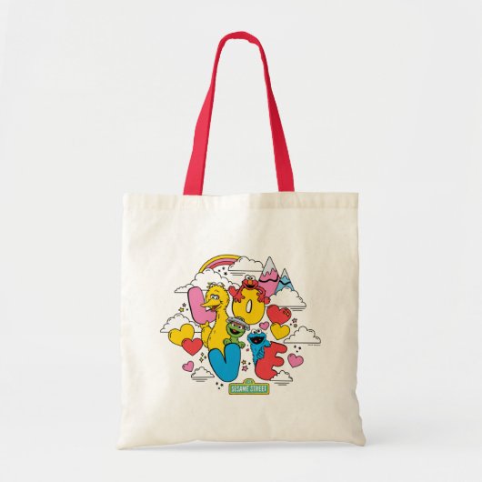 Sesamstraat | Liefde Tote Bag (Voorkant)