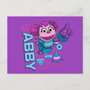 Sesamstraat   Mecha Builders Abby Cadabby Briefkaart