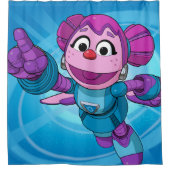 Sesamstraat | Mecha Builders Abby Douchegordijn (Voorkant)
