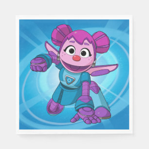 Sesamstraat   Mecha Builders Abby in actie Servet