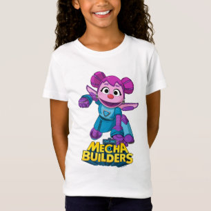 Sesamstraat Mecha Builders Abby in actie T-shirt