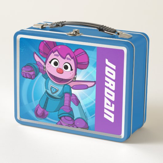 Sesamstraat | Mecha Builders Abby | Naam toevoegen (Voorkant)