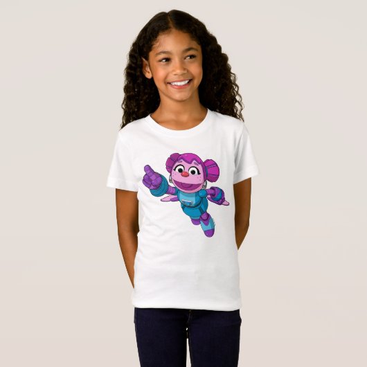 Sesamstraat | Mecha Builders Abby T-shirt (Voorkant volledig)